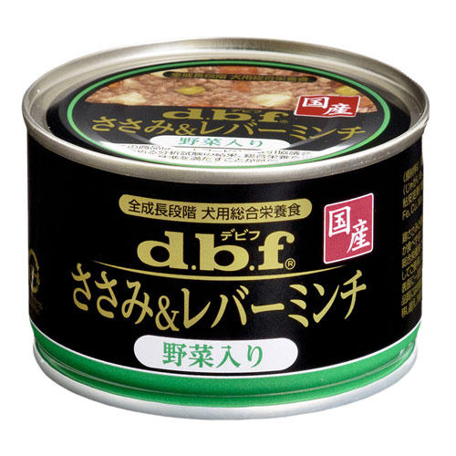 デビフ ささみ＆レバーミンチ 野菜入り 150g×24缶