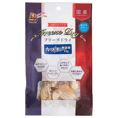 マルジョー＆ウエフク フリーズドライ かつお 14g×6個