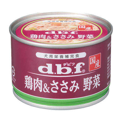 【ポイント5倍】デビフ 鶏肉&ささみ 野菜 150g 96缶