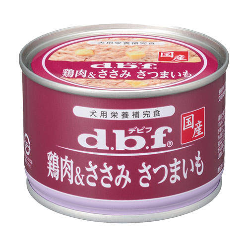 【ポイント5倍】デビフ 鶏肉&ささみ さつまいも 150g 48缶