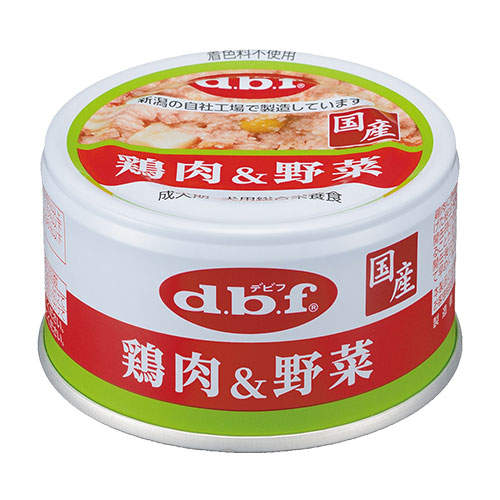 【ポイント5倍】デビフ 鶏肉&野菜 85g 48缶