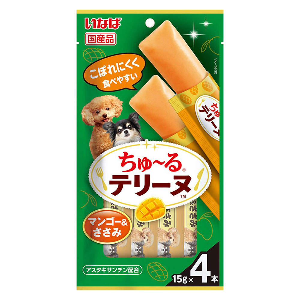 いなば ちゅ～る テリーヌ マンゴー＆ささみ 4本入 48個
