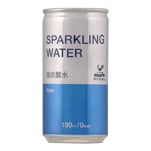 富永貿易 神戸居留地 スパークリングウォーター(炭酸水) 190ml×30缶