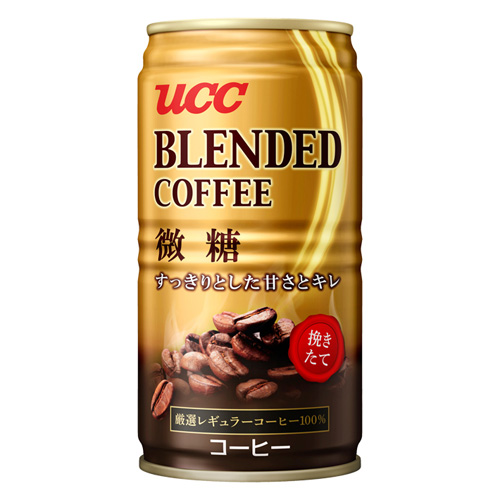 UCC ブレンドコーヒー 微糖 185g 30缶