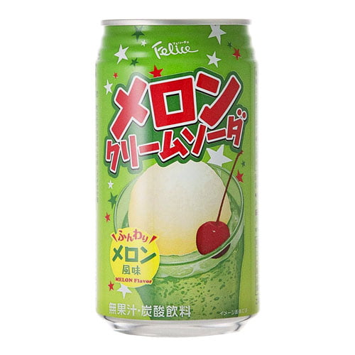 富永貿易 神戸居留地 メロンクリームソーダ 24缶