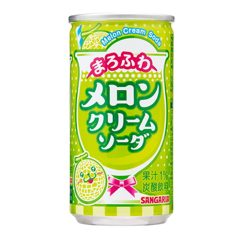 サンガリア メロンクリームソーダ 190g×30缶