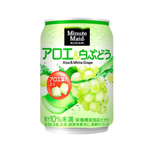 コカ・コーラ ミニッツメイド アロエ＆白ぶどう 280ml 24缶