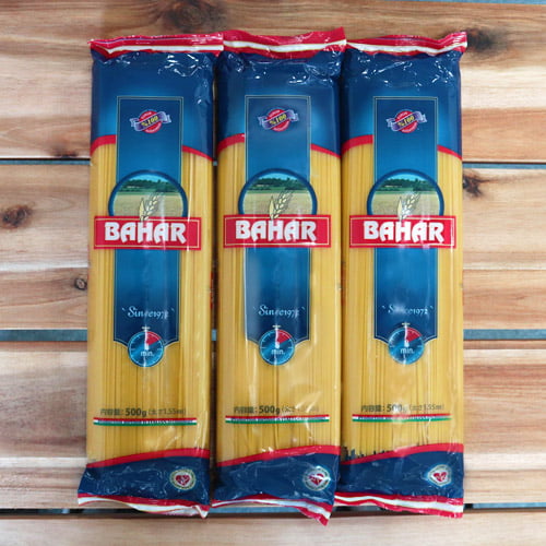 バハール パスタ スパゲッティ デュラム小麦100％ 500g×40袋【他商品と同時購入不可】