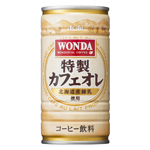 アサヒ ワンダ 特製カフェオレ 185ml×30缶