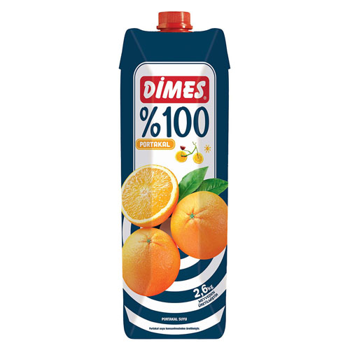 ディメス オレンジジュース 果汁100％ 濃縮還元 1L 12本
