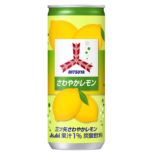 アサヒ飲料 三ツ矢 さわやかレモン 250ml×60缶