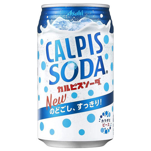 アサヒ飲料 カルピスソーダ 350ml×24缶