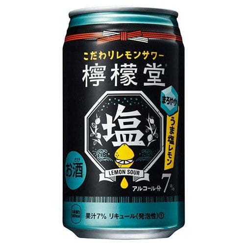 コカ・コーラ 檸檬堂 塩レモン 7％ 350ml×24缶: 食品・飲料・産地直送 
