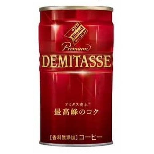 【送料弊社負担】ダイドー デミタス コーヒー 150g 60缶【他商品と同時購入不可】