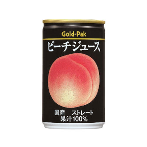 ゴールドパック ピーチジュース ストレート 160g×40缶