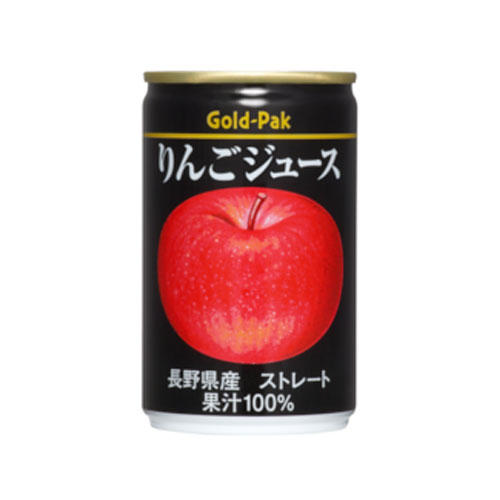 ゴールドパック りんごジュース ストレート 160g×20缶