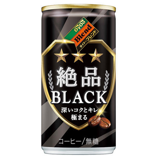 ダイドーブレンド 絶品ブラック 185g×30缶