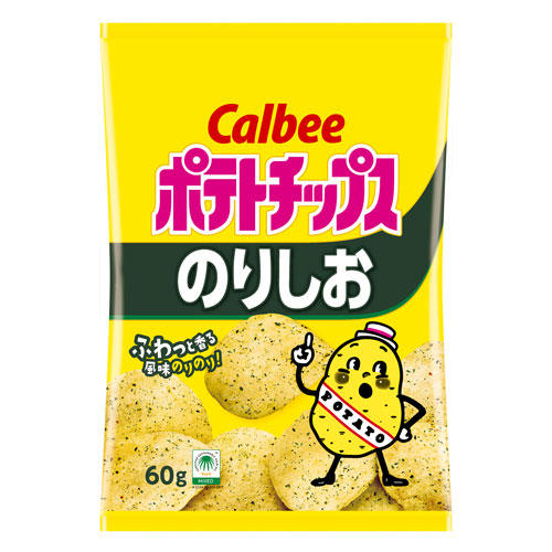 カルビー ポテトチップス のりしお 60g×12袋