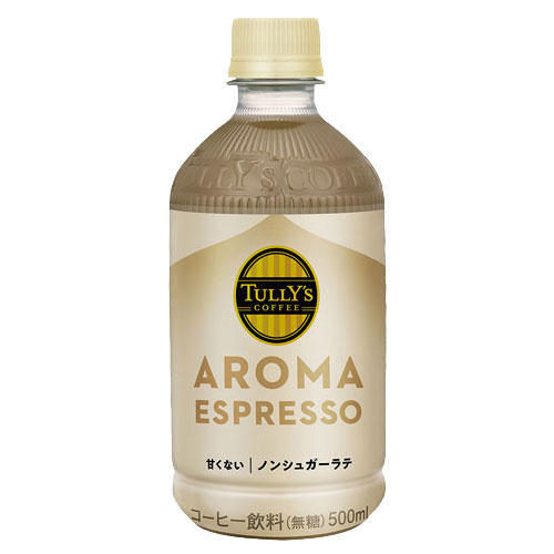 伊藤園 タリーズ アロマエスプレッソ ノンシュガーラテ 500ml×24本