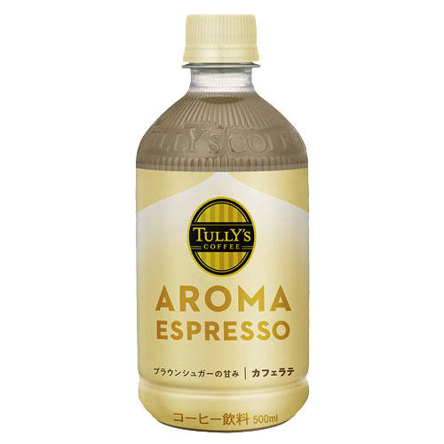 伊藤園 タリーズ アロマエスプレッソ カフェラテ 500ml×24本