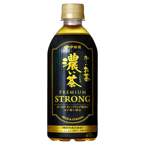 伊藤園 お～いお茶 濃い茶 PREMIUM STRONG 470ml×24本