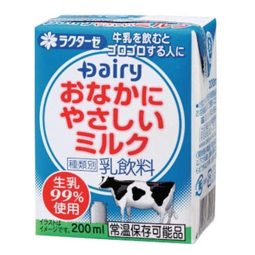 南日本酪農協同 デーリィ おなかにやさしいミルク 200ml×24本