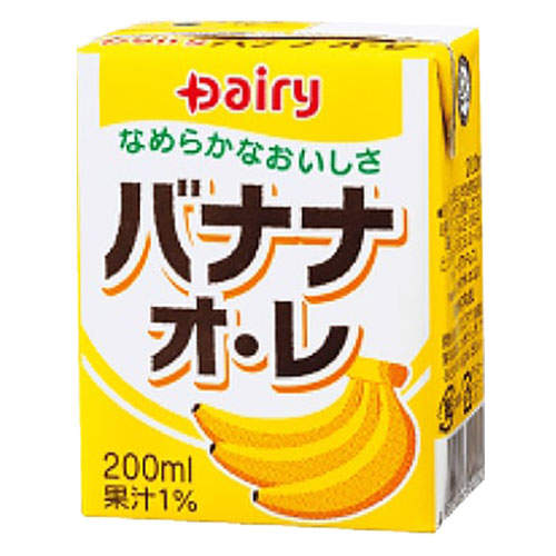 南日本酪農協同 デーリィ バナナオ・レ 200ml×24本