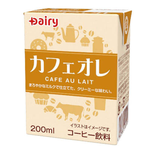 南日本酪農協同 デーリィ カフェオレ 200ml×24本