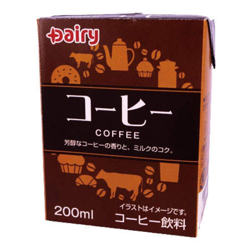 南日本酪農協同 デーリィ コーヒー 200ml×24本