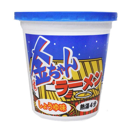 徳島製粉 金ちゃんラーメンカップ しょうゆ味 71g×12個