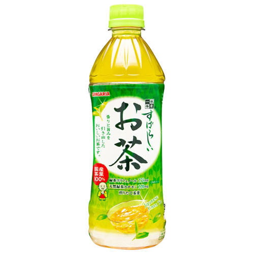 サンガリア すばらしいお茶 500ml×48本