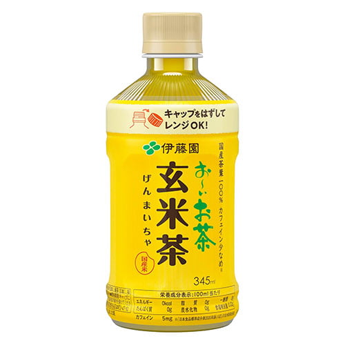 伊藤園 お～いお茶 玄米茶 電子レンジ対応 ホットPET 345ml 48本