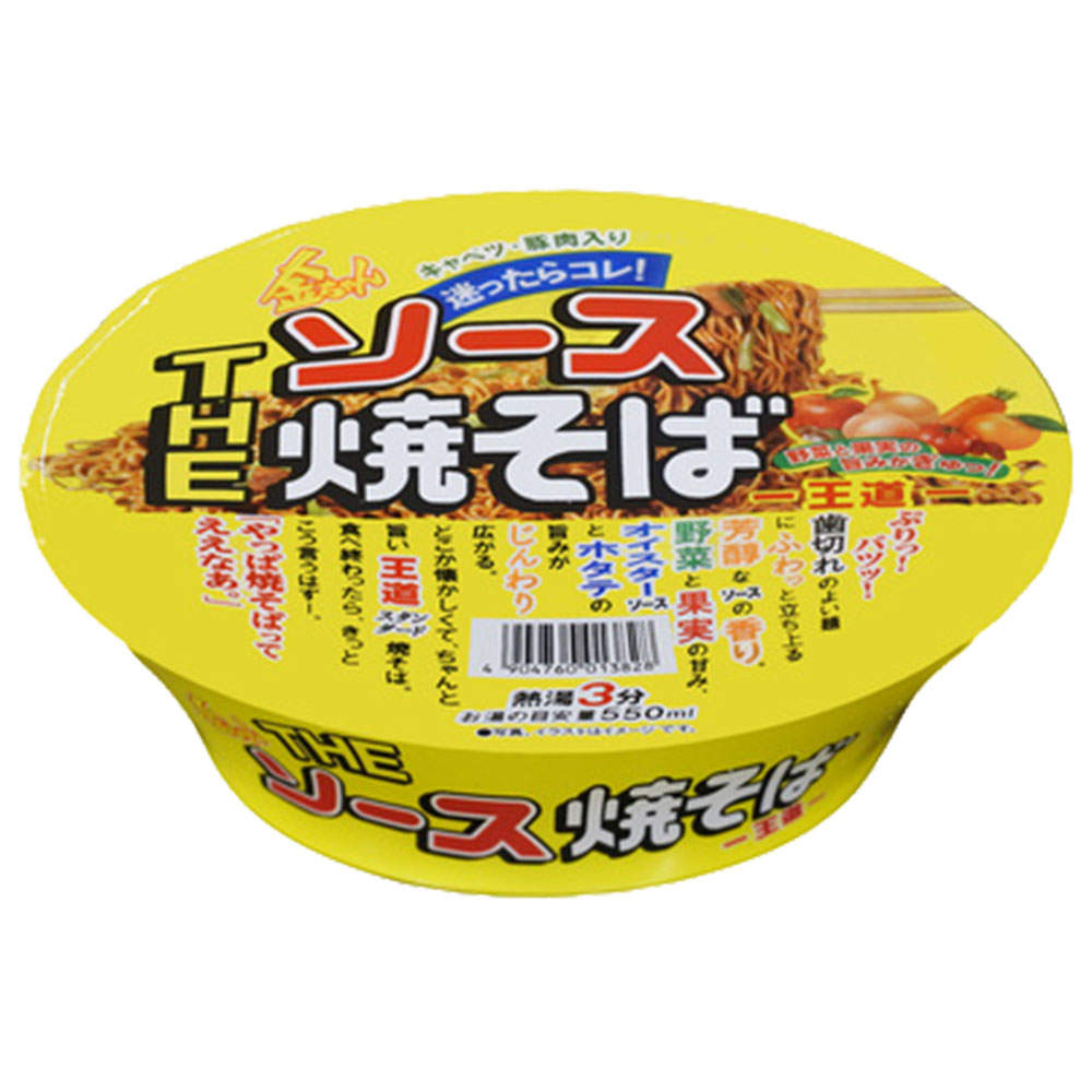 徳島製粉 THE ソース焼きそば 126g 12個