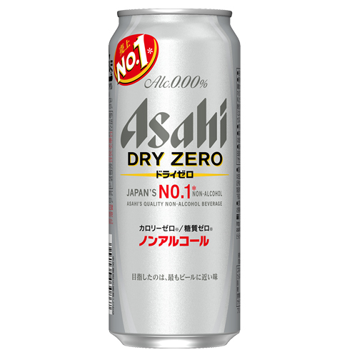 アサヒ飲料 ドライゼロ 500ml 6缶