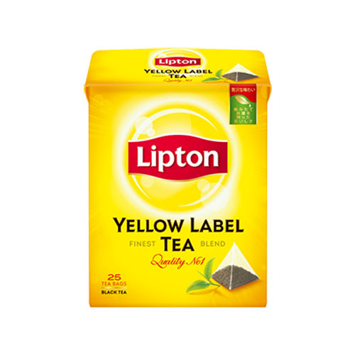 リプトン 紅茶ティーバッグ Yellow Label 25p 3個 食品 飲料 産地直送 オフィス 現場用品の通販キラット Kilat