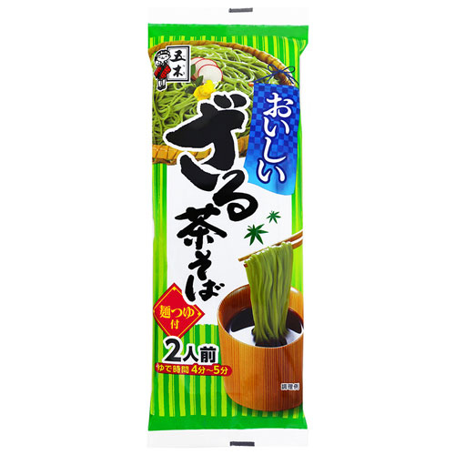 五木食品 おいしいざる茶そば 160g×3個