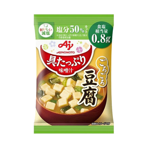 味の素 具たっぷり味噌汁 豆腐 減塩 13.1g×10個