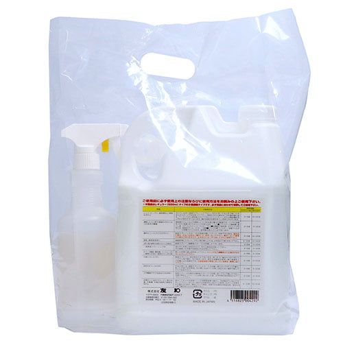 友和 アビリティークリーン 2倍濃縮 4L 空スプレー付