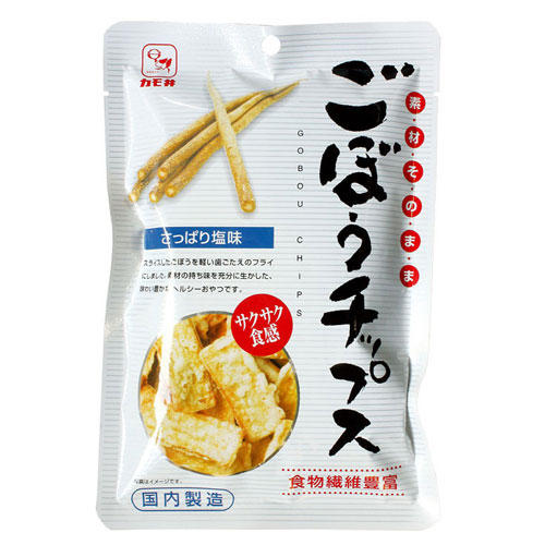 カモ井食品 素材そのまま ごぼうチップス 24g×5袋