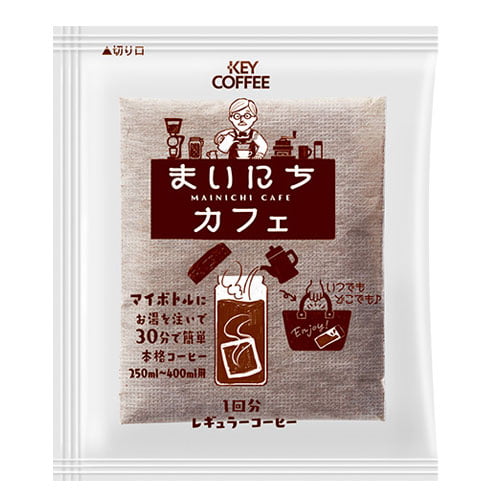 キーコーヒー コーヒーバッグ まいにちカフェ 5P入×6個