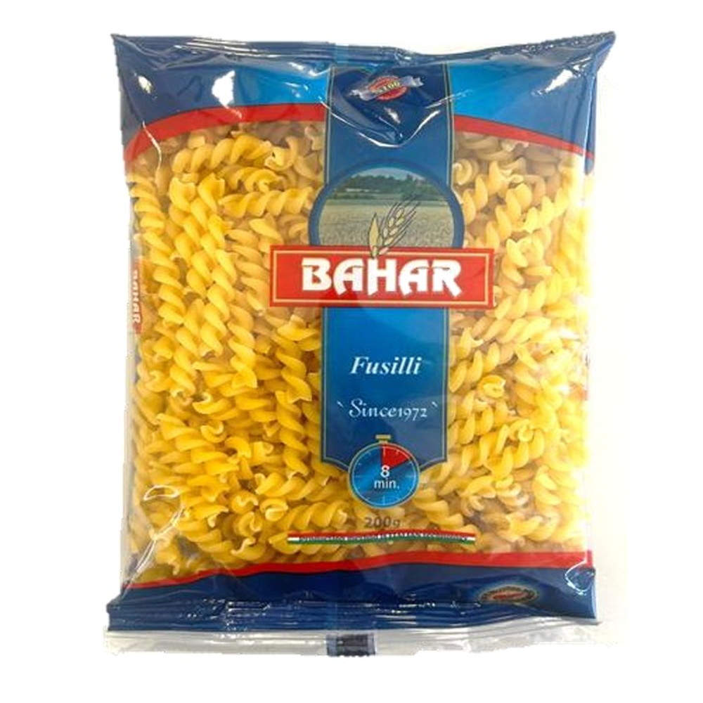 バハール ショートパスタ フジッリ 200g 3袋
