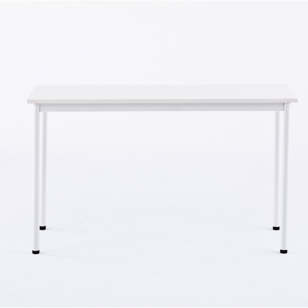 アール・エフ・ヤマカワ シンプルテーブル W1200×D400 ホワイト Z-SHST-1240WHW