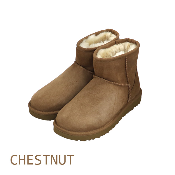 よろずやマルシェ本店 Ugg アグ クラシックミニ Ii ムートンブーツ ウィメンズ チェスナット 5 22cm Classic Mini 5 22cm ファッション 食品 日用品から百均まで個人向け通販