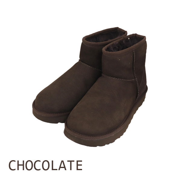 よろずやマルシェ本店 Ugg アグ クラシックミニ Ii ムートンブーツ ウィメンズ チョコレート 5 22cm Classic Mini 5 22cm ファッション 食品 日用品から百均まで個人向け通販