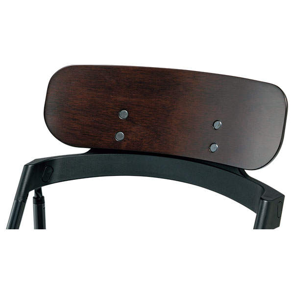 サンケイ 折りたたみ椅子 厚張り ビニールレザー張り 背合板色ブラウン ワインレッド CF77-MXD-OST-6881