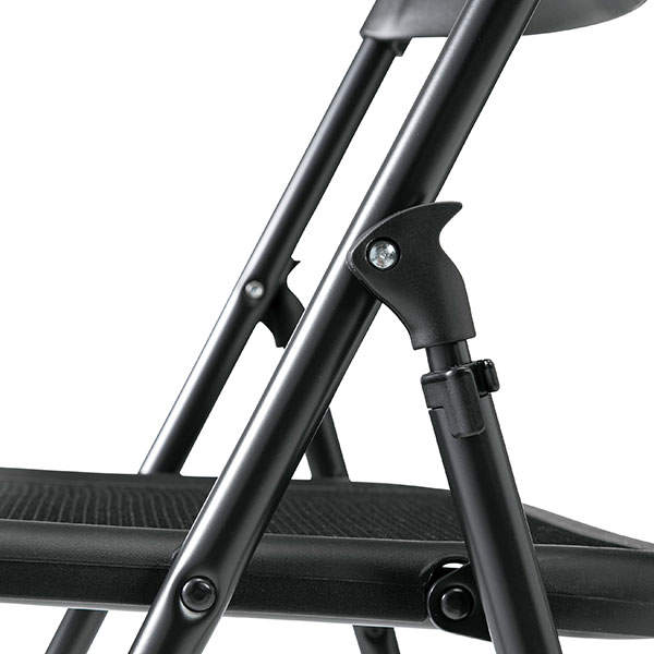 サンケイ 折りたたみ椅子 座メッシュ フラット収納 ブラック CF11-MZ