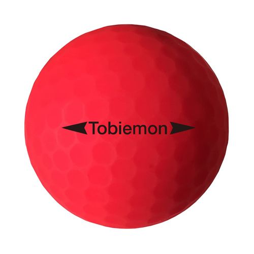 LMT ゴルフボール 飛衛門 TOBIEMON 2ピース蛍光マット R＆A公認球 レッド 12球入 T-2BMR