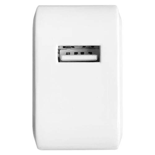 リーダーメディアテクノ LAZOS AC充電アダプター 2.1A USB-A 1ポート ホワイト L-2.1AC