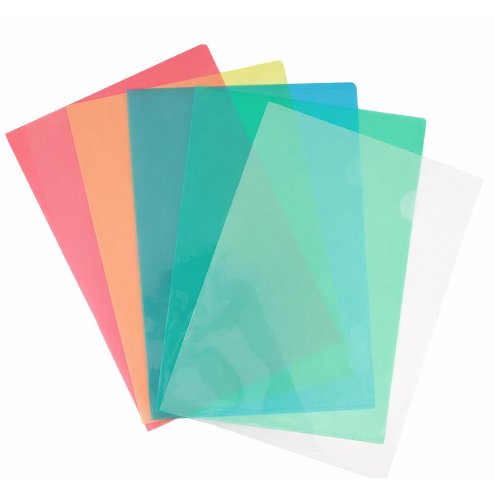 GRATES クリアファイル カラー A4 100枚入