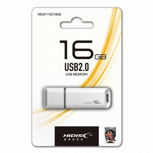 HIDISC USBフラッシュメモリー USB2.0 16GB HDUF113C16G2